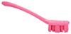 Ruční kartáč Ultra Safe ,tvrdý ,395 mm, Vikan 41961 růžový