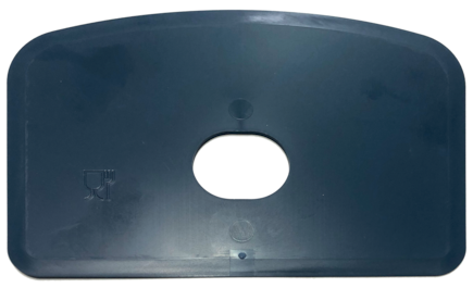 Detekovatelná pružná škrabka s otvorem 14,5 cm 71910-2 modrá (náhrada za P1843-2)