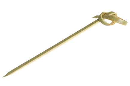 Špejle s uzlem, dřevěná, bambus, 120 mm, bal. á 500 ks