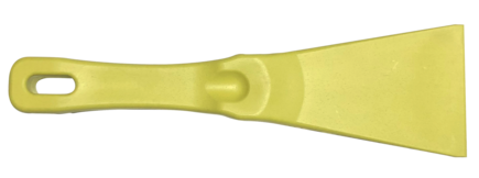 Detekovatelná škrabka s rukojetí 7,5 cm, žlutá 72904-4 (náhrada za P0187-4)