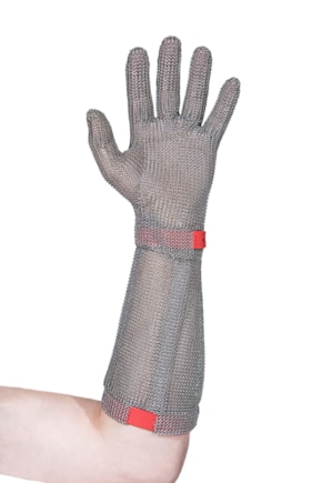 Euroflex s 19 cm ochr. rukávem - červená, vel. M, HC25219