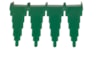 Nástěnný věšák, 240 mm, Vikan 06152 zelený