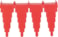 Nástěnný věšák, 240 mm, Vikan 06154 červený