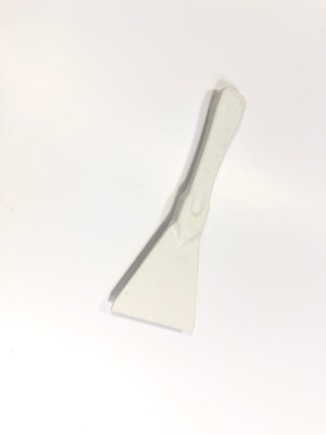 Detekovatelná škrabka s rukojetí 7,5 cm, bílá 72904-1 (náhrada za P0187-1)