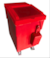 Mobilní dávkovač komponentů 75 l, 580 x 325 x 730 mm, červený, P2160-3