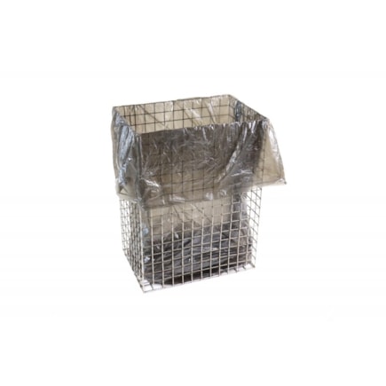 Nerezový drátěný koš na smetí 40L, P2009