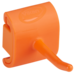 Hygienický nástěnný věšák s háčkem, 41 mm, Vikan 10127, oranžový