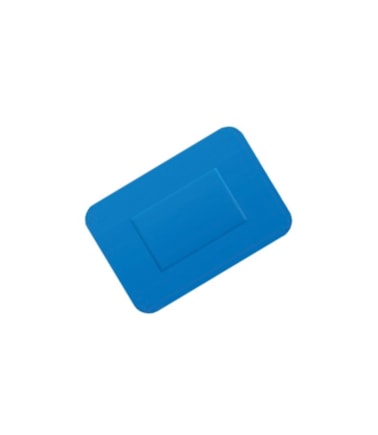 Detekovatelná náplast 7.2 x 5 cm, modrá, bal. á 50 ks, P0344-2