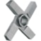 Nůž stírací UmB G 160, 32 x 23 mm, čtyřramenný