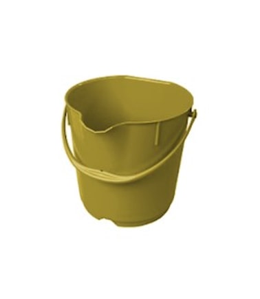 Detekovatelný kbelík 15 l, žlutý, 70101-4