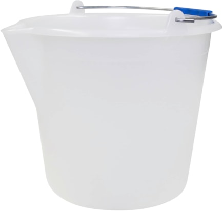 Kbelík bílý s nálevkou LDPE objem 18 l