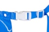 Zástěra z PU folie 120 cm, click, modrá