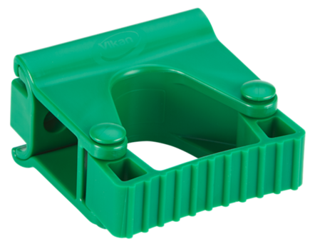 Věšák nást. hygienický s pryž. svorkou, 82mm, Vikan 10132, zelený