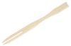 Party vidlička dřevěná, bambus, 100 mm, bal. á 1000 ks