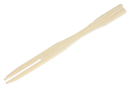 Party vidlička dřevěná, bambus, 100 mm, bal. á 1000 ks