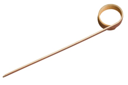 Špejle smyčka, dřevěná, bambus, 120 mm, bal. á 200 ks