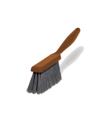 Kartáč s rukojetí - detekovatelné štětiny 340 x 35 mm, hnědý, 70255-12