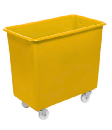 Mobilní nádoba na komponenty 200 L, žlutá, P2166-4