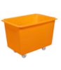 Mobilní nádoba na komponenty 320 L, oranžová, P2167-7