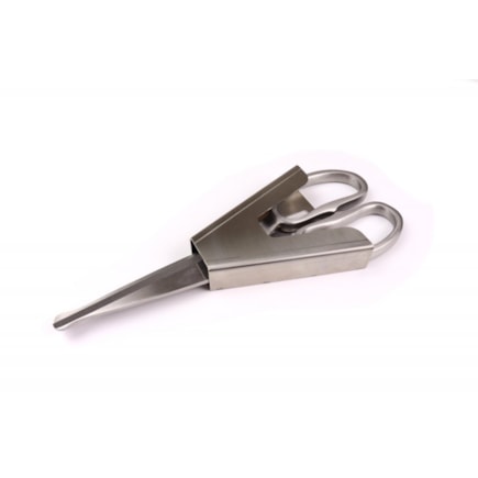 Nerezové pouzdro na opasek na nůžky, P0665