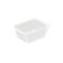 Melamin miska, 20 x 15 x 4 cm, bílá