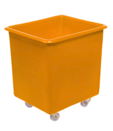 Mobilní nádoba na komponenty 135 L, oranžová, P2165-7