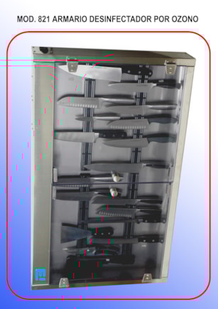 Sterilizátor ozonový, 100 x 60 x 12 cm DE 821 magnet lišta