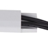 SB75 černá krycí lišta na kabeláž