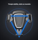 SUYL-01 gravitačný držiak do auta pre vetraciu mriežku