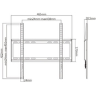 BR151 fixní držák pro TV