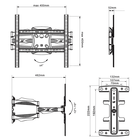 X5A otočný sklopný držák TV