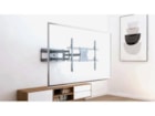 Otočný TV držák s dlouhým ramenem na stěnu s 24 palcovým nástěnným panelem nosnost 125kg