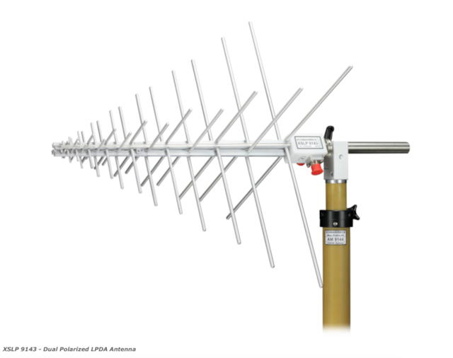 XSLP 9143 Linear dual polarized Log Per Broadband Antenna