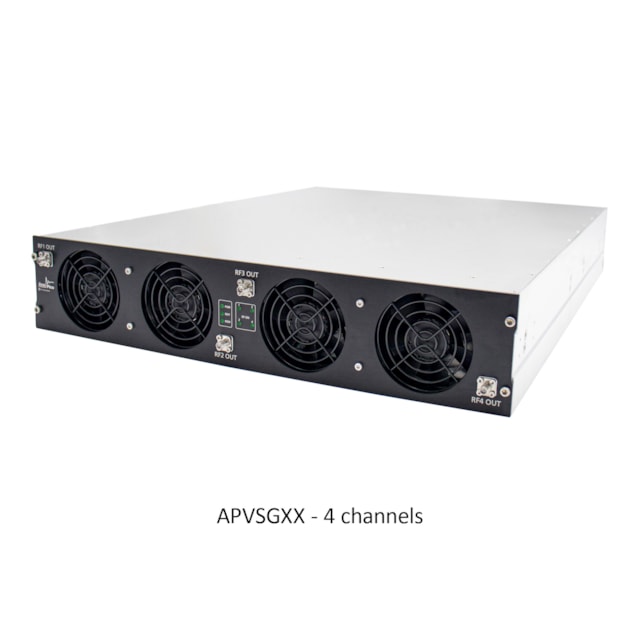 APVSG-X Multi-Channel Vector Signal Generator 10 MHz to 4, 6, 12, 20 or 40 GHz