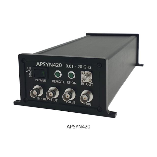 APSYN420 Low Noise Synthesizer 10MHz to 20 GHz