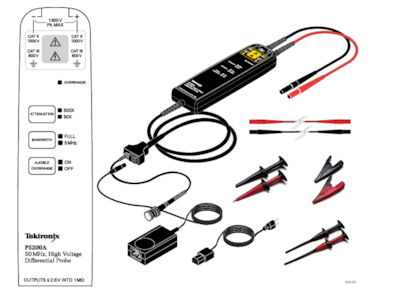 High-voltage Differential Probe P5200A