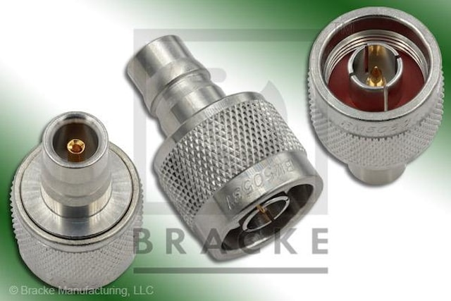 N Male to QN Female Adapter