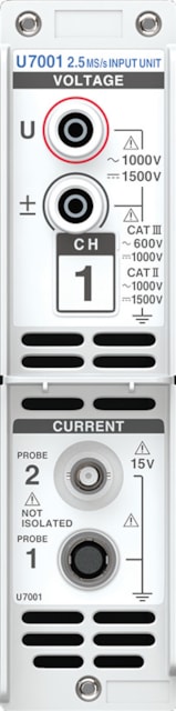 U7001 2.5 MS/s Input Unit