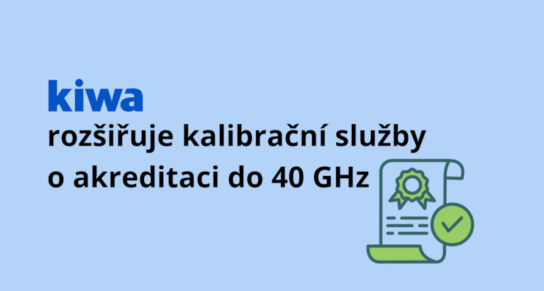 Spoločnosť Kiwa rozširuje kalibračné služby o akreditáciu na 40 GHz