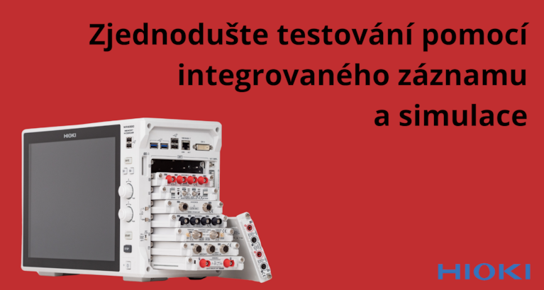 Zjednodušte testovanie pomocou integrovaného záznamu a simulácie