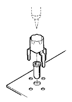 Možné připojení sondy pomocí adapteru