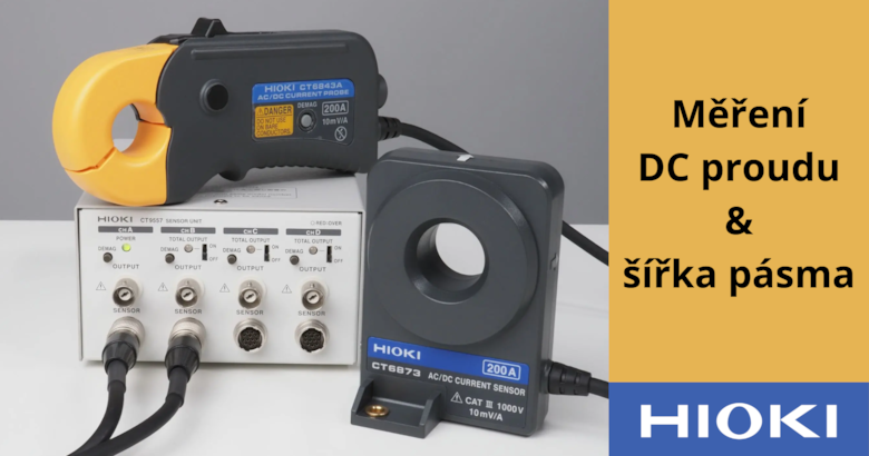 Měření stejnosměrného proudu a šířka pásma