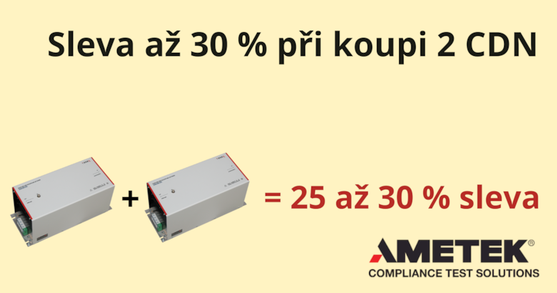 Kupte dvě CDN a ušetřete 25 až 30 %