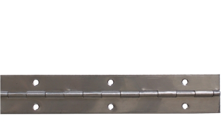 Piano hinge stainless steel 40x0,6x3480/60