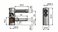 Door hinge TRIO 15 VD PH