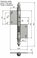 Window hinge 100 UR14 L
