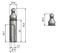 Cap TRIO  15 UR21 Pure brass