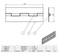 Závěs kloubový (pianový) 50x133x1,5-5