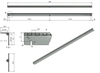 Joint hinge 63,4x1481x2-5