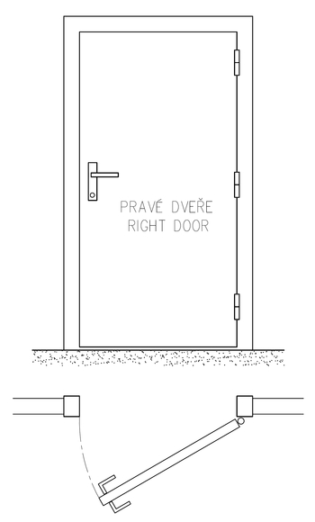 Pravé dveře